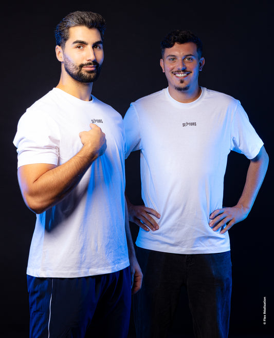 T-shirt de sortie blanc - Septors